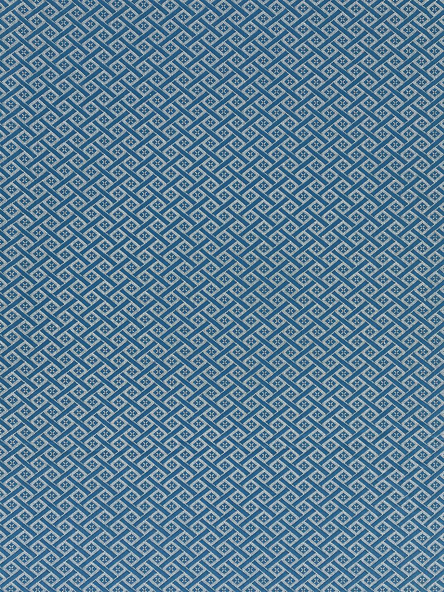 Scalamandre Diamante Matelasse Bluebell Fabric
