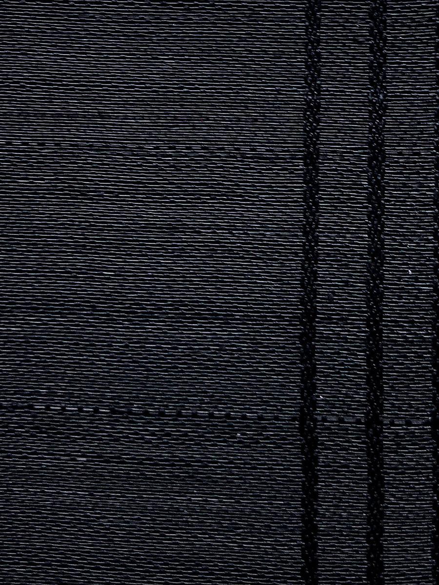 Scalamandre Ardennais Silk Horsehair Black Fabric