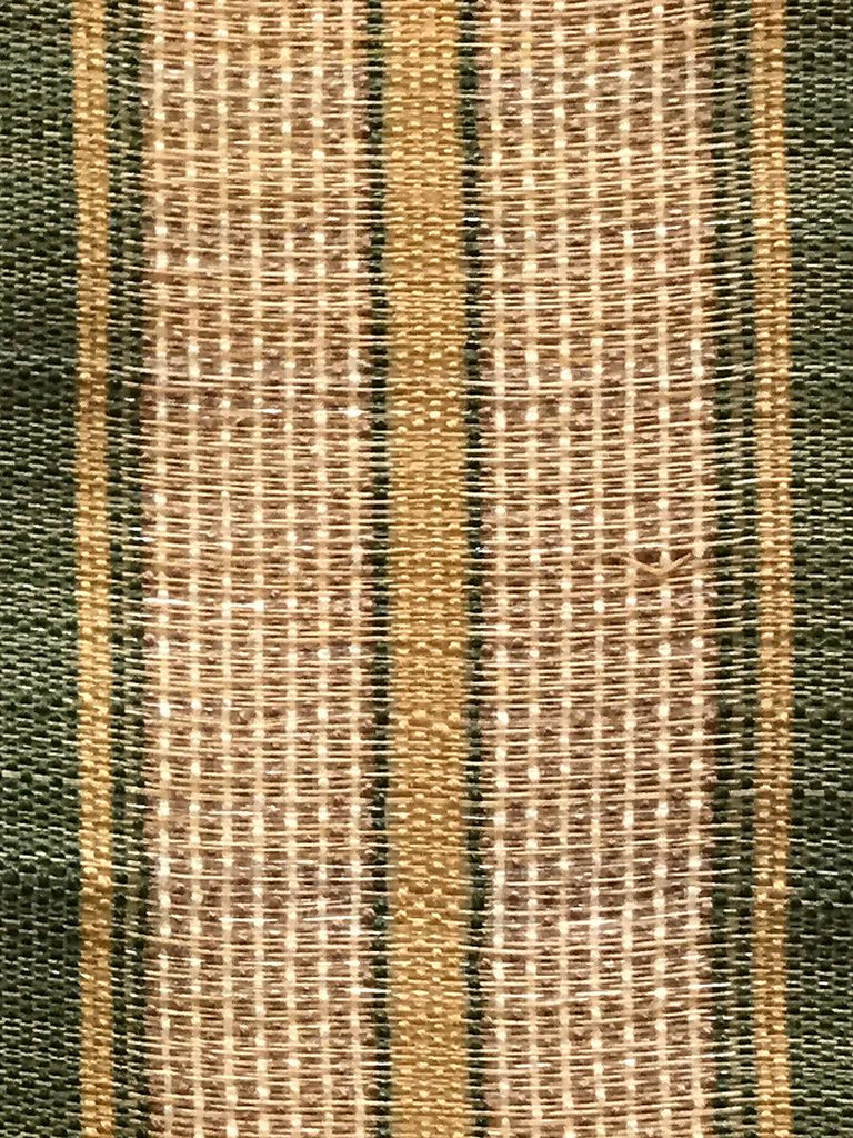 Old World Weavers NEAPOLITAN HORSEHAIR GREEN / GOLD Fabric