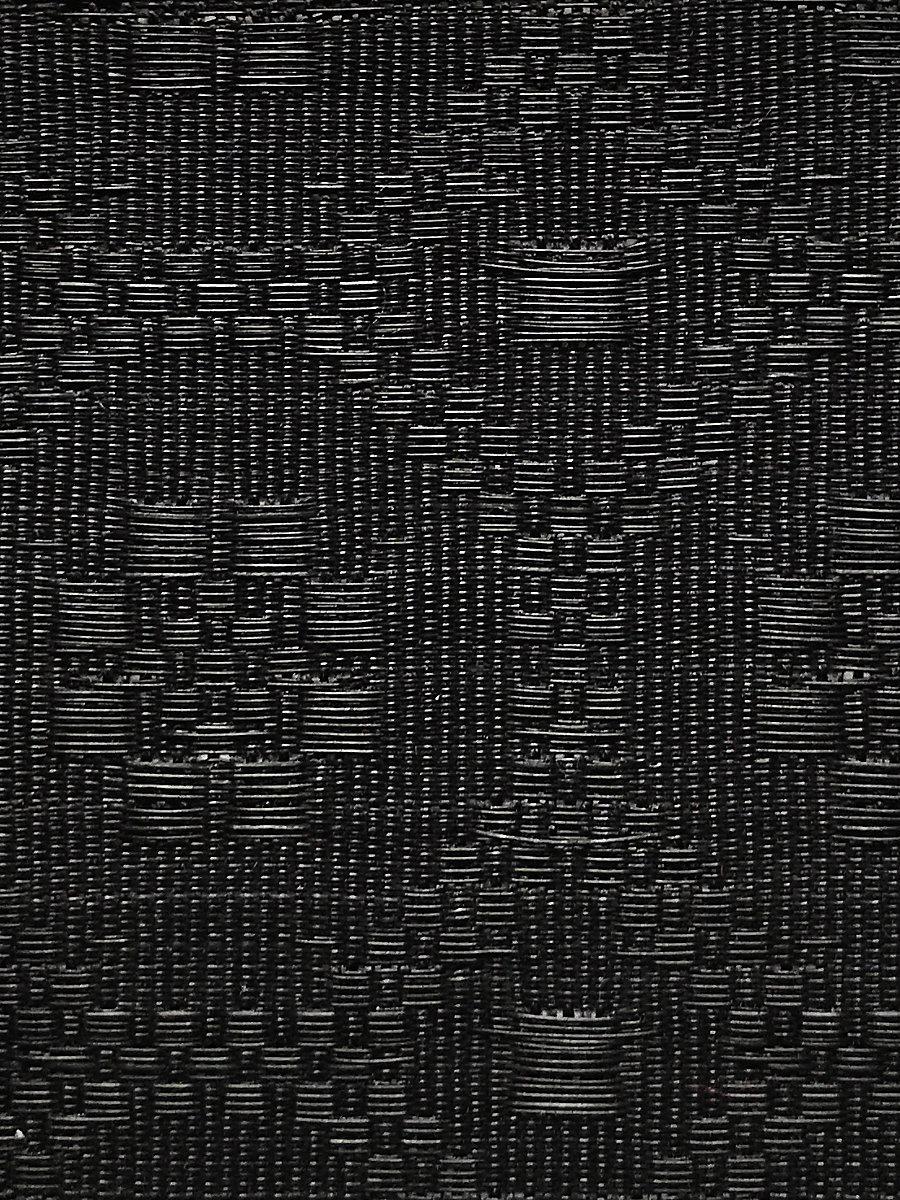 Scalamandre Holstein Horsehair Black Fabric
