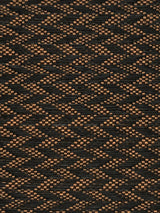 Scalamandre Milzig | Silk/Horsehair Brown & Black Fabric