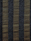 Old World Weavers Salerno Horsehair Gold / Black Fabric