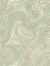 Scalamandre Petra Turquoise Wallpaper