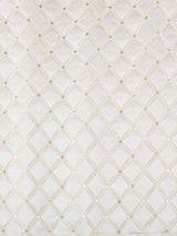 Scalamandre Reale Diamond Silk Cream Fabric