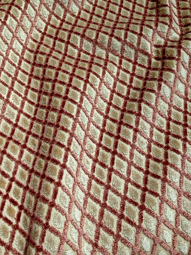 Old World Weavers MONTREAL ROSE/CREME Fabric
