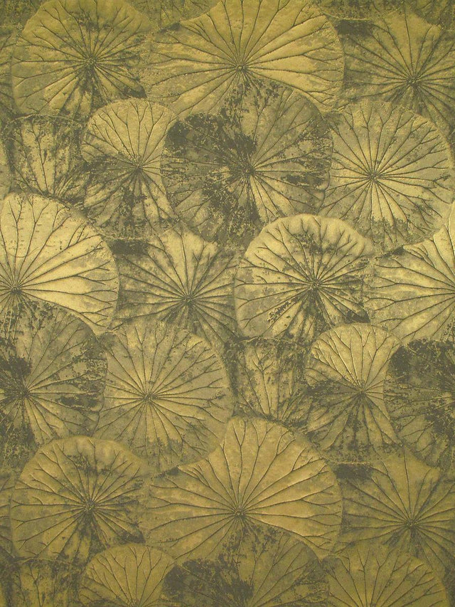 Scalamandre Lotus Olive Fabric