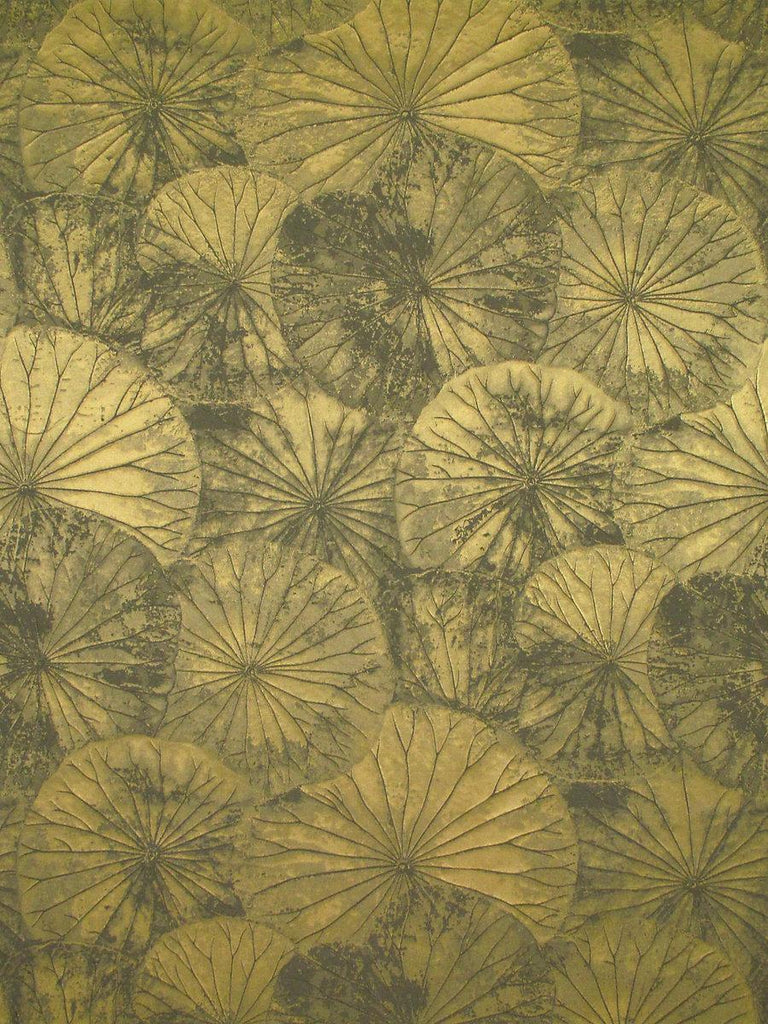 Old World Weavers Lotus Olive Fabric