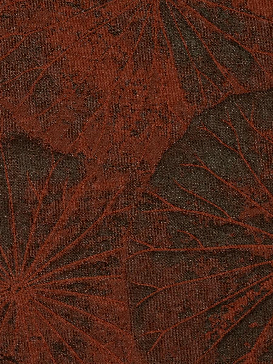 Scalamandre Lotus Burnt Orange Fabric