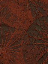 Scalamandre Lotus Burnt Orange Fabric