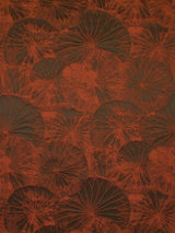 Scalamandre Lotus Burnt Orange Fabric