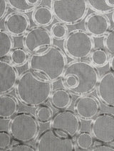 Scalamandre Velluto Cerchio Silver Fabric