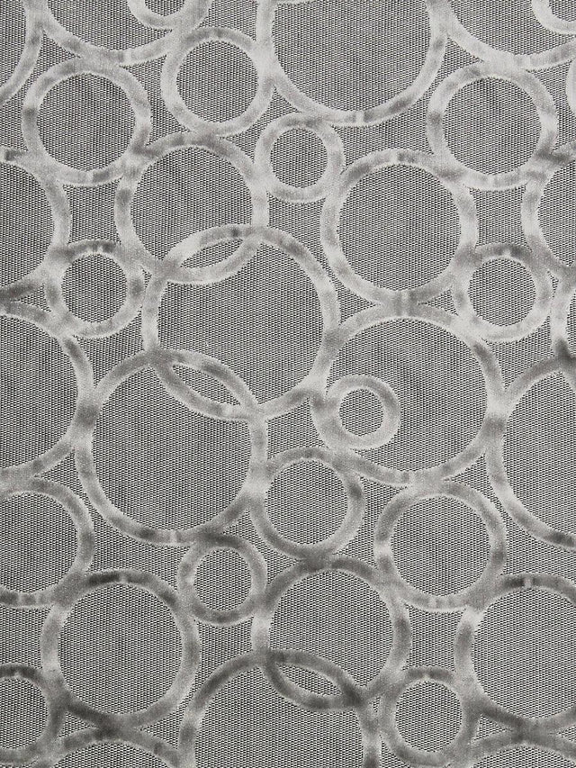 Scalamandre Velluto Cerchio Silver Fabric