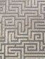 Scalamandre Velluto Labirinto Cream Fabric