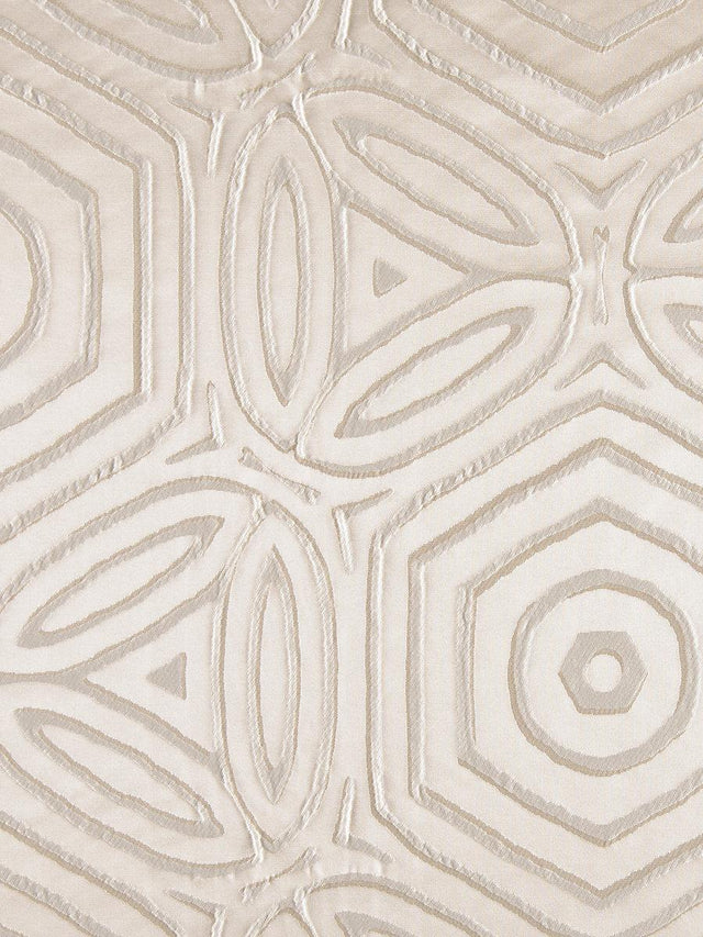 Scalamandre Trinita Dei Monti Geo Pearl Fabric