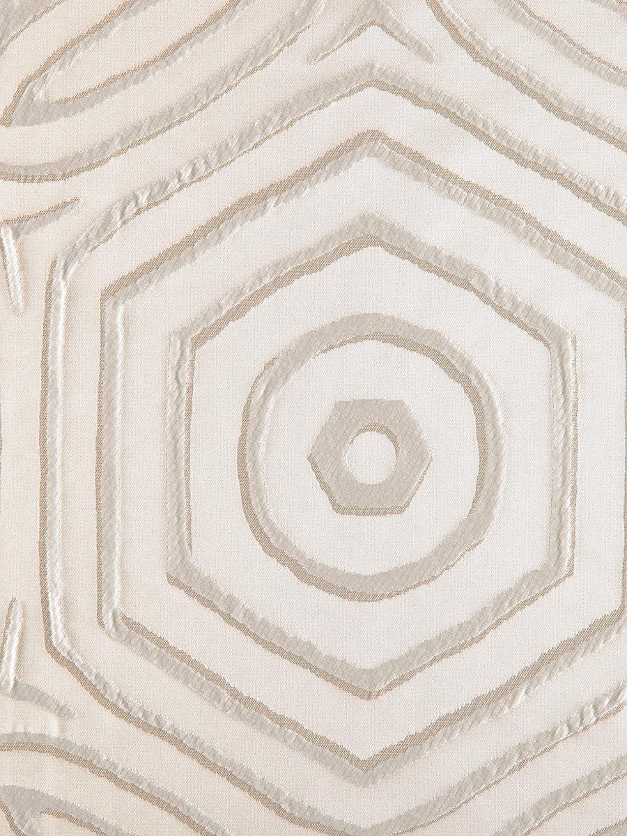 Scalamandre Trinita Dei Monti Geo Pearl Fabric