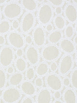 Scalamandre Madagascar Ovals Cream Fabric