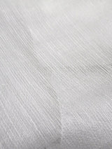 Scalamandre Carrara Sheer White Fabric