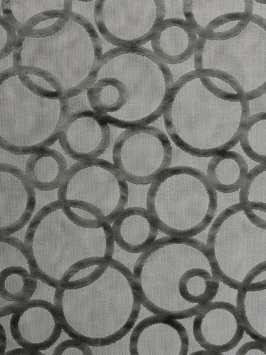 Scalamandre Velluto Cerchio Smoke Fabric