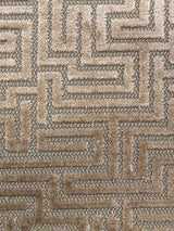 Scalamandre Velluto Labirinto Sand Fabric