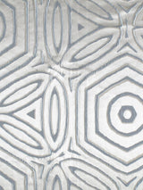 Scalamandre Trinita Dei Monti Geo Light Blue Fabric