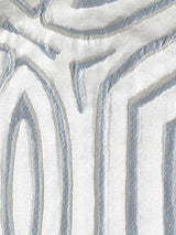 Scalamandre Trinita Dei Monti Geo Light Blue Fabric