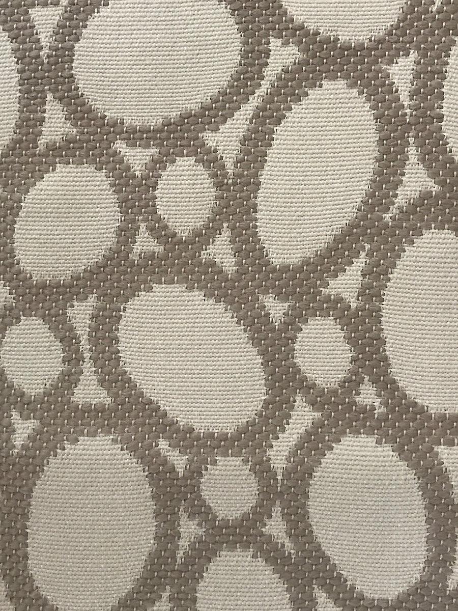 Scalamandre Madagascar Ovals Fr Taupe Fabric