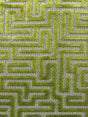 Scalamandre Velluto Labirinto Citron Fabric