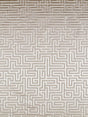 Scalamandre Piazza Navona Labryinth Almond Fabric