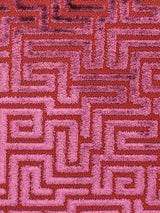 Scalamandre Velluto Labirinto Raspberry Fabric