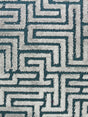 Scalamandre Velluto Labirinto Teal Fabric
