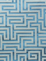 Scalamandre Corso Venezia Teal Fabric