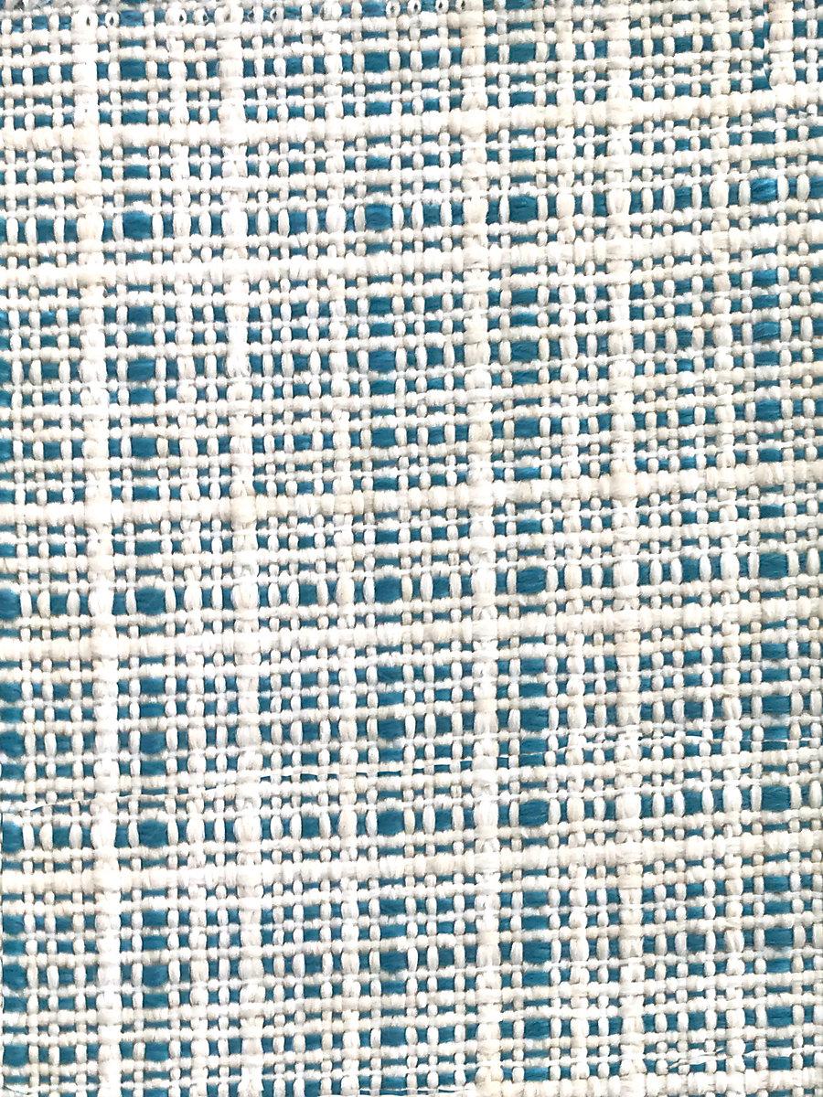 Scalamandre Madagascar Texture Fr Aqua Fabric