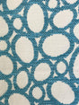 Scalamandre Madagascar Ovals Fr Aqua Fabric