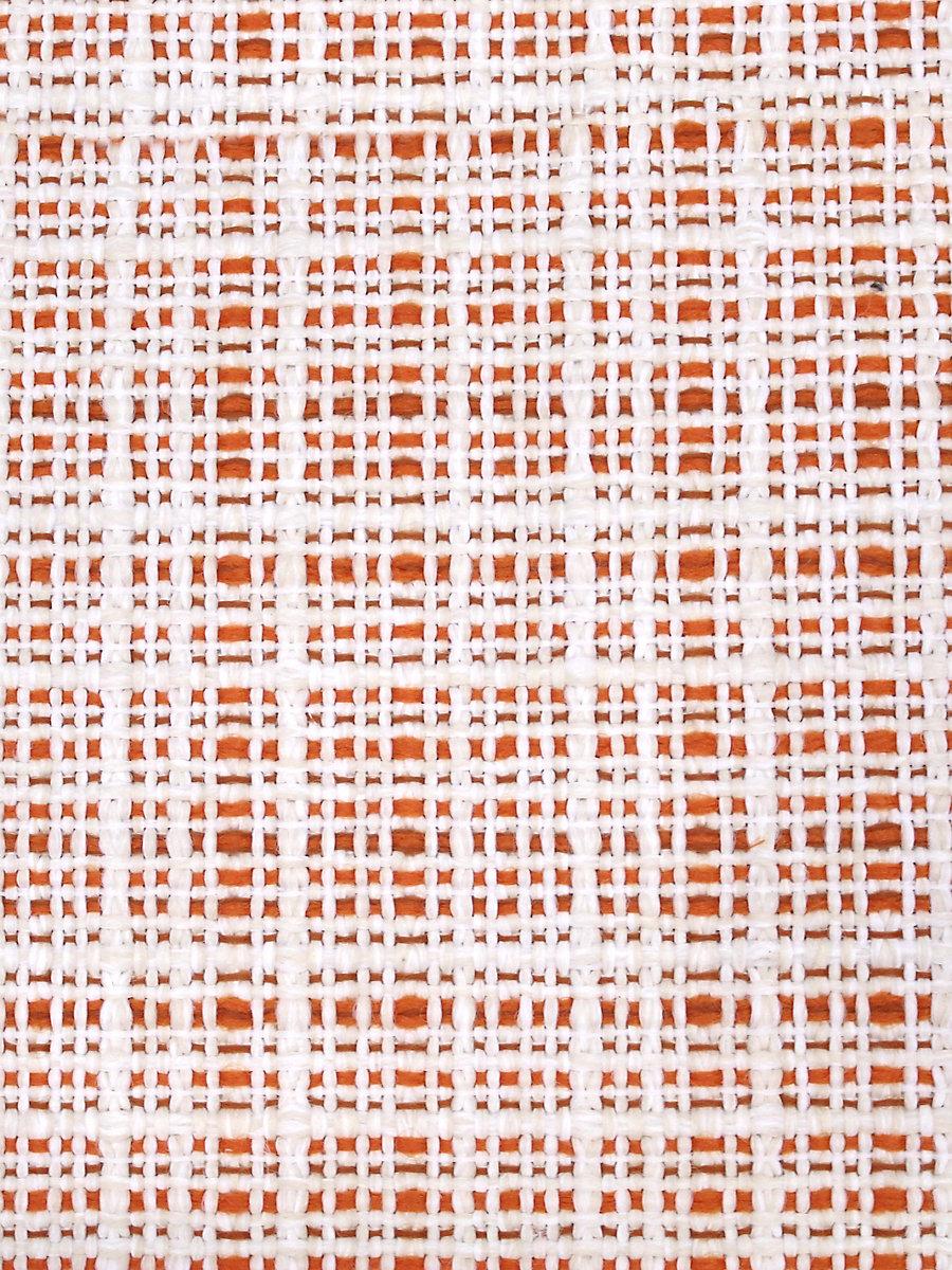 Scalamandre Madagascar Texture Fr Tangerine Fabric