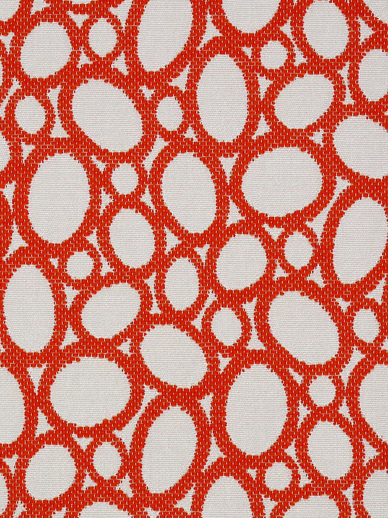 Old World Weavers Madagascar Ovals Fr Tangerine Fabric