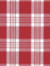 Old World Weavers Poker Plaid Red Drapery Fabric