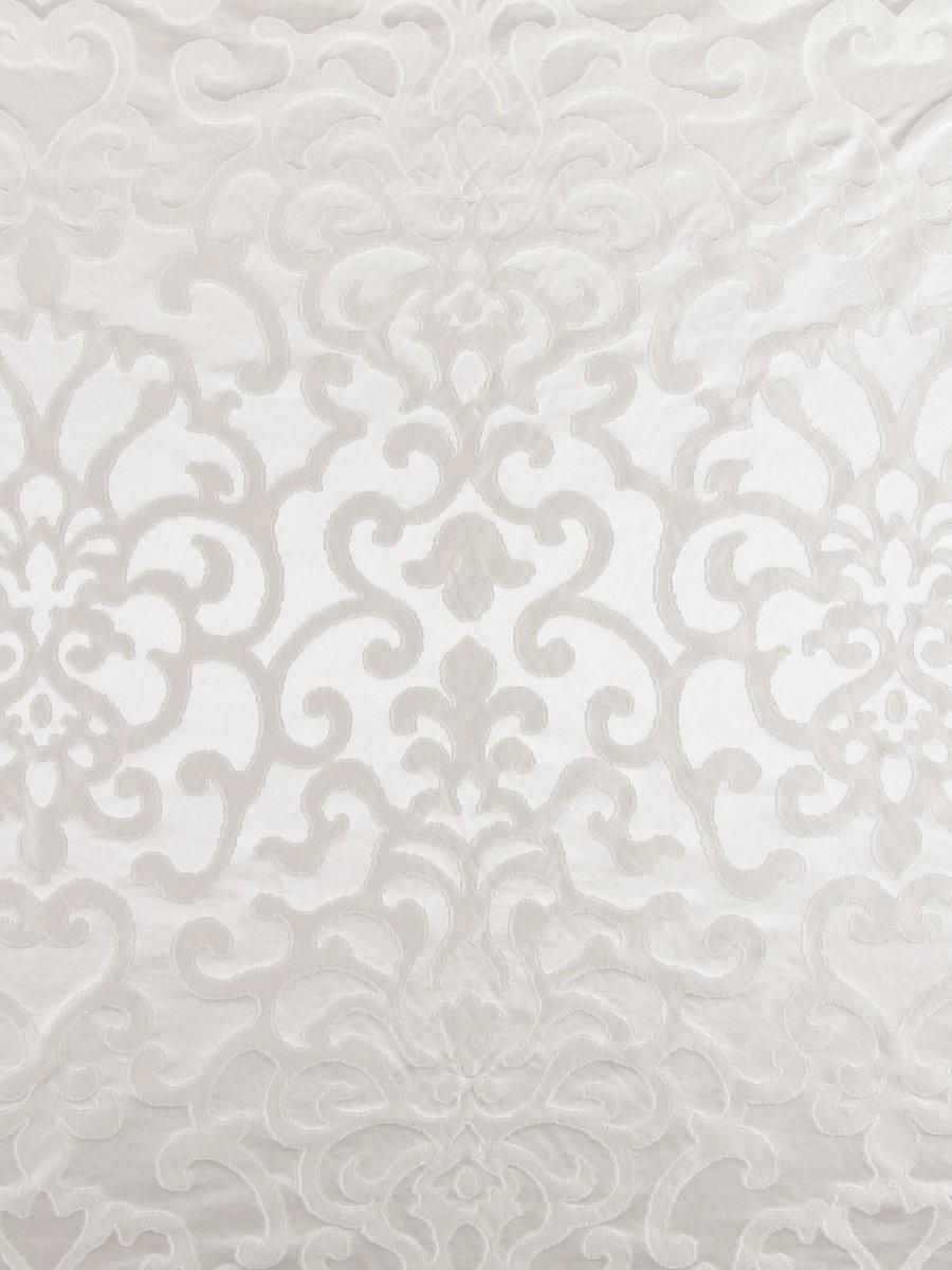 Scalamandre Galleria Colonna Damasco Snow Fabric