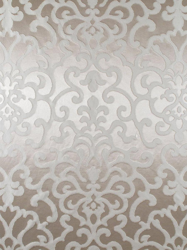 Scalamandre Galleria Colonna Damasco Sand Fabric
