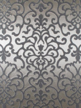 Scalamandre Galleria Colonna Damasco Grey Fabric