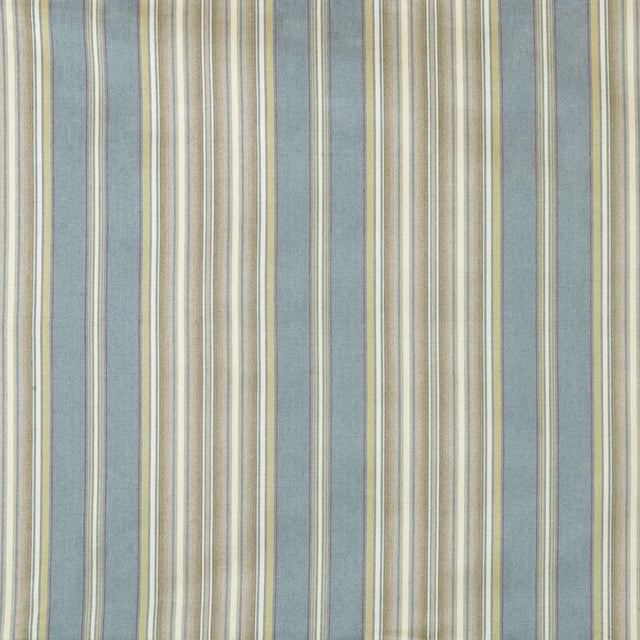 Lee Jofa WINDSOR STRIPE AQUA/GOLD Upholstery Fabric