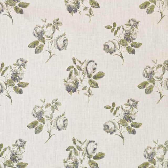 Lee Jofa SIMSBURY LIME/BLUE Fabric
