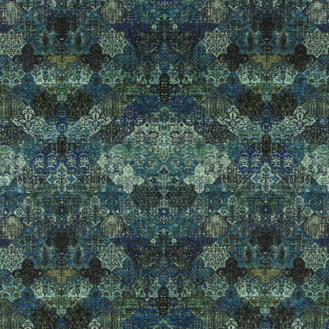 G P & J Baker SAMPUL PEACOCK Fabric