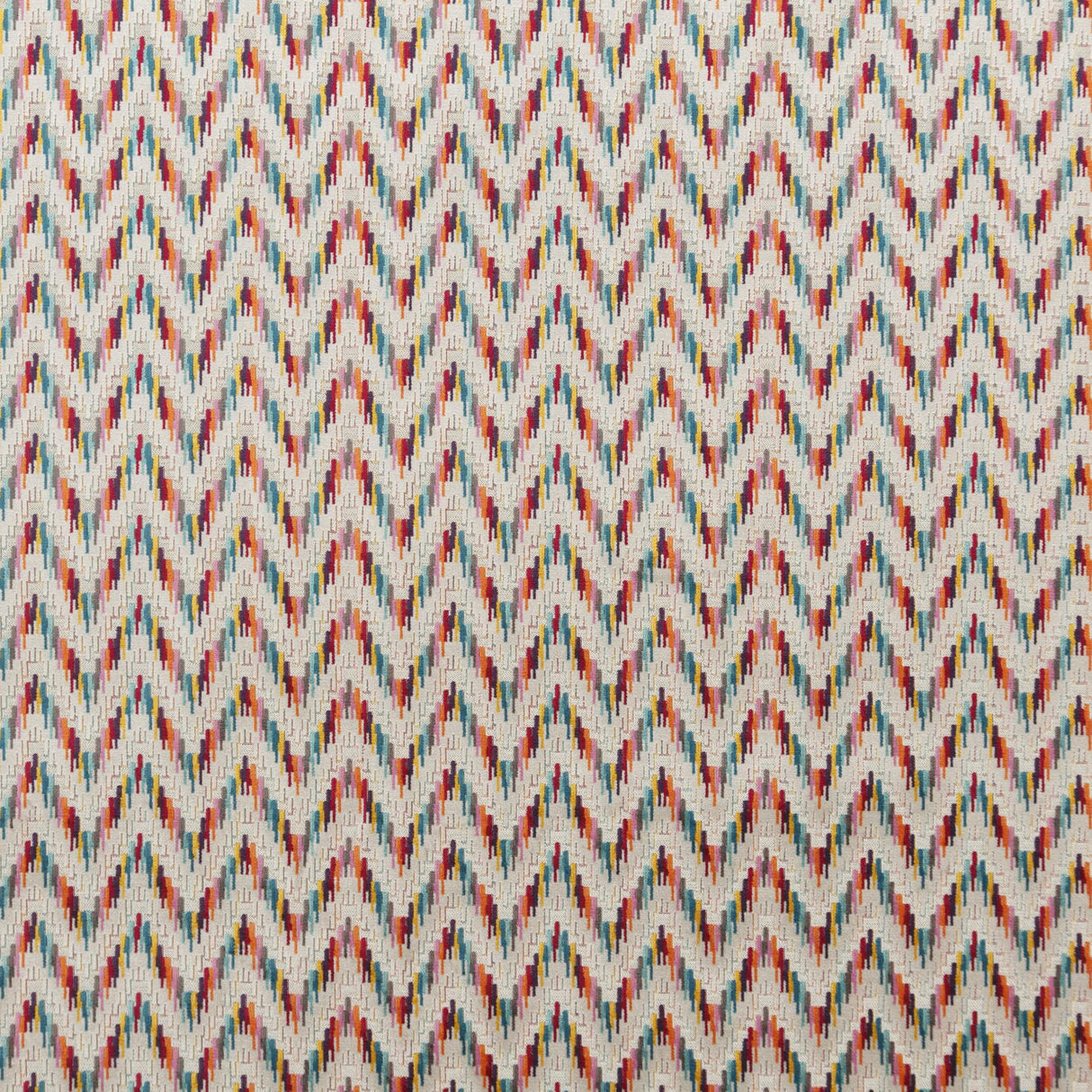 Baker Lifestyle CARNIVAL CHEVRON TUTTI FRUTTI Upholstery Fabric