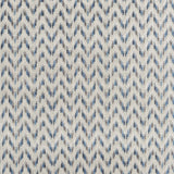Baker Lifestyle CARNIVAL CHEVRON INDIGO Upholstery Fabric
