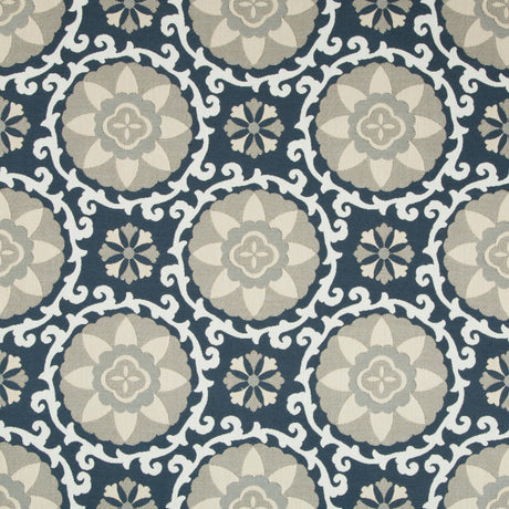 Kravet EXOTIC SUZANI INDIGO Upholstery Fabric