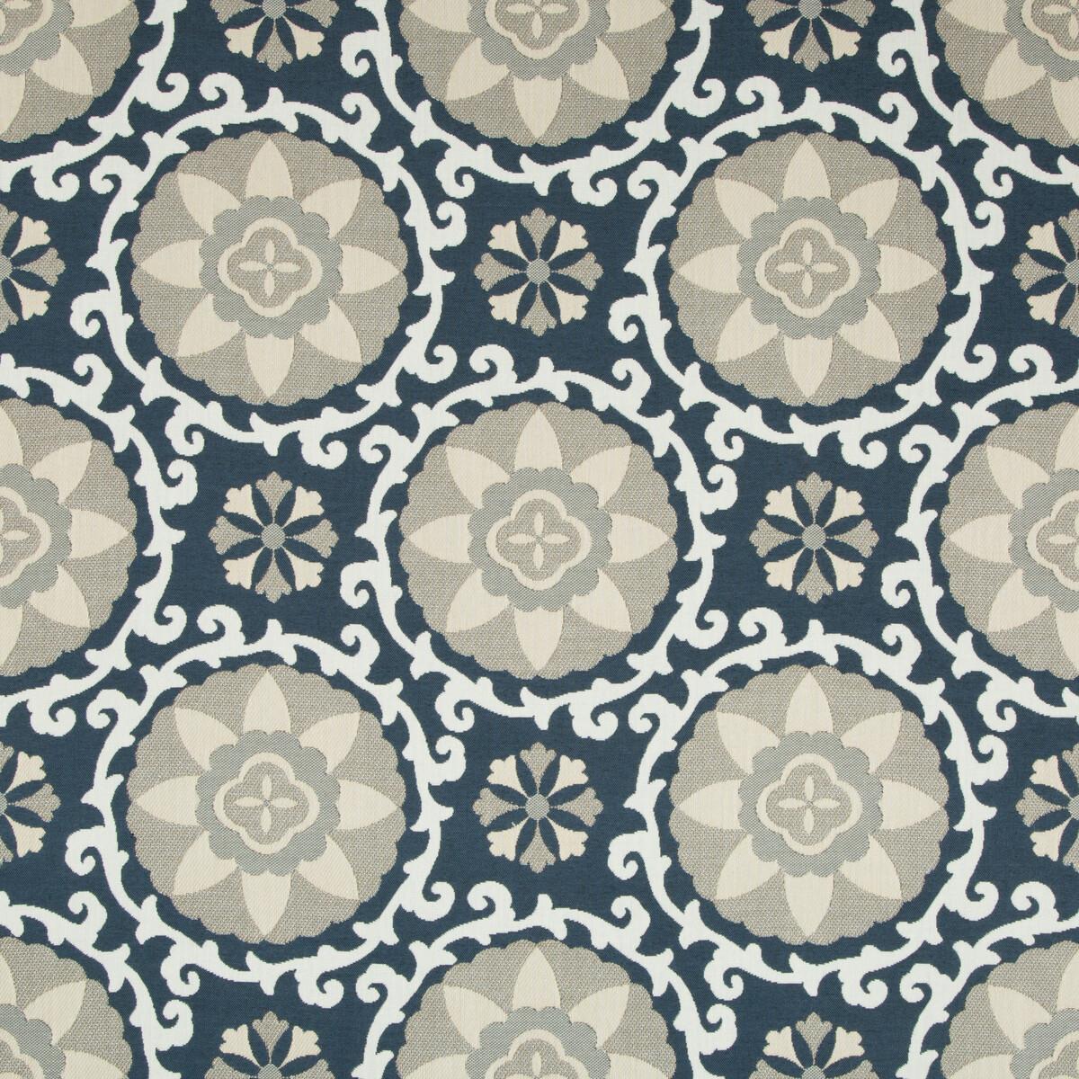 Kravet Exotic Suzani Indigo Fabric