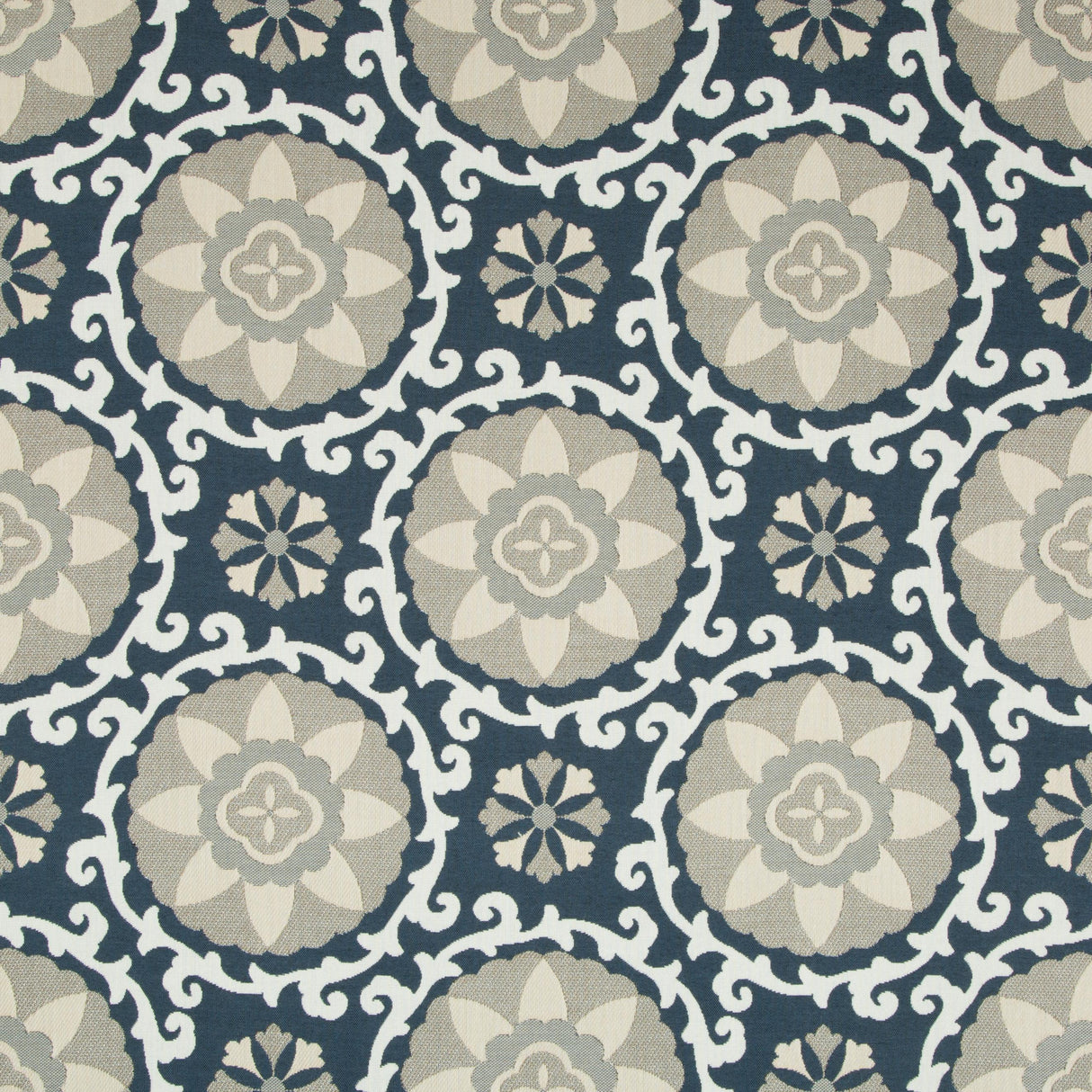 Kravet EXOTIC SUZANI INDIGO Upholstery Fabric