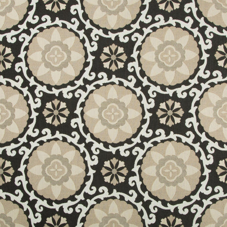 Kravet EXOTIC SUZANI COAL Upholstery Fabric