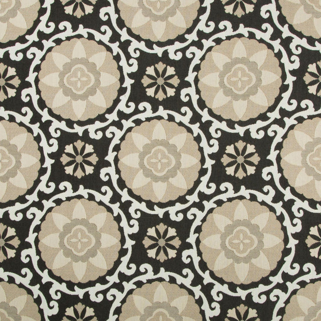 Kravet EXOTIC SUZANI COAL Upholstery Fabric