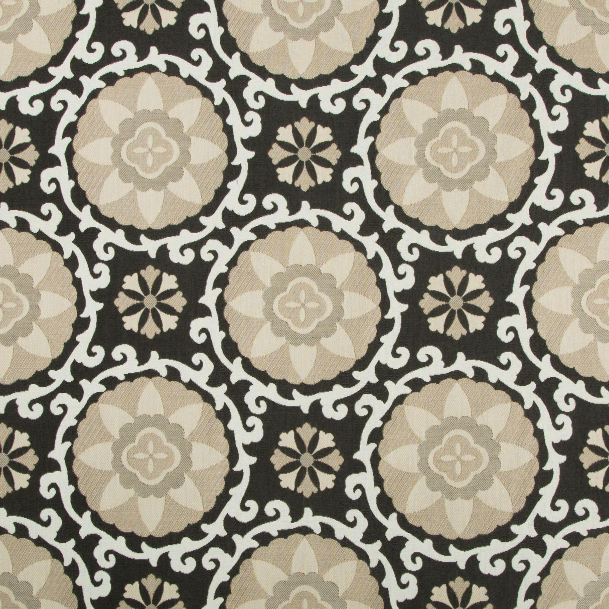 Kravet EXOTIC SUZANI COAL Upholstery Fabric